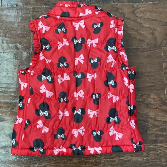 Minnie Puffer Vest size 2 - Picture 2 of 4
